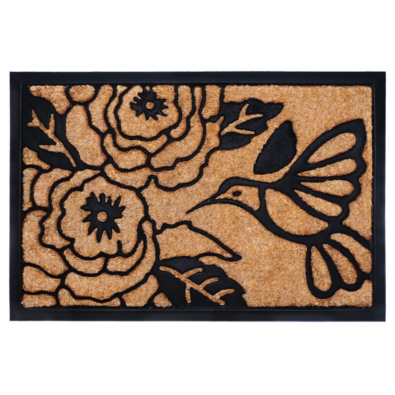 Calloway Mills حصيرة مدخل همنغبيرد هافن من كالوواي ميلز 102822436، 24" × 36"، طبيعي/أسود - Image 1